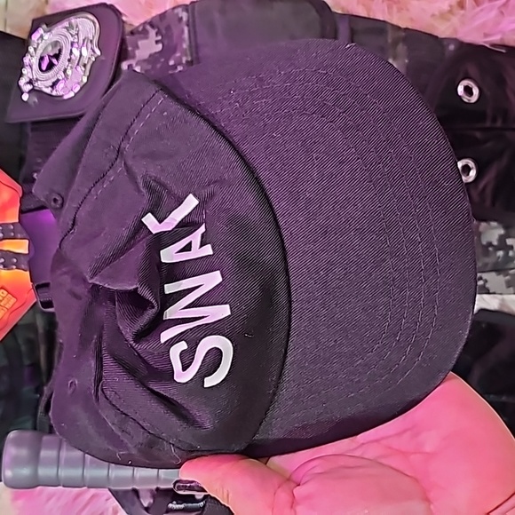 Teetot & Co., Inc. SWAT Team Costume in Black - Picture 8 of 9